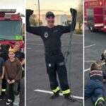 Riley Did Something Good! Firefighters Go Kitten Fishing